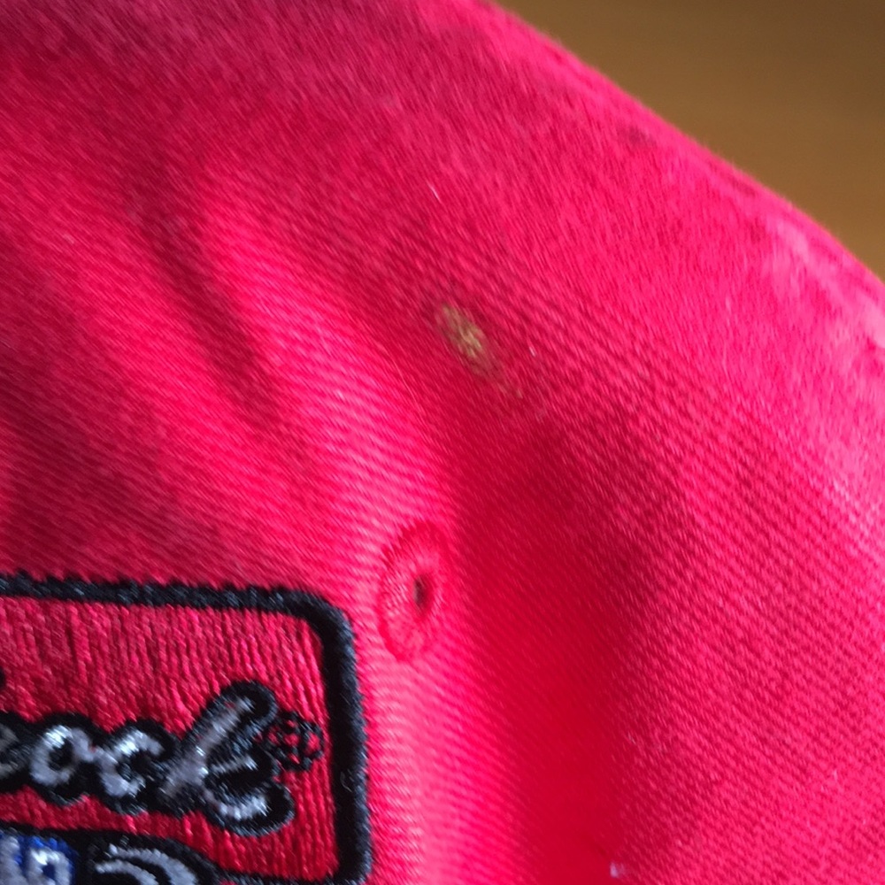 Edelbrock SnapBack hat Red - Picture 7 of 7